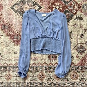 Aritzia Wilfred Wistful blouse